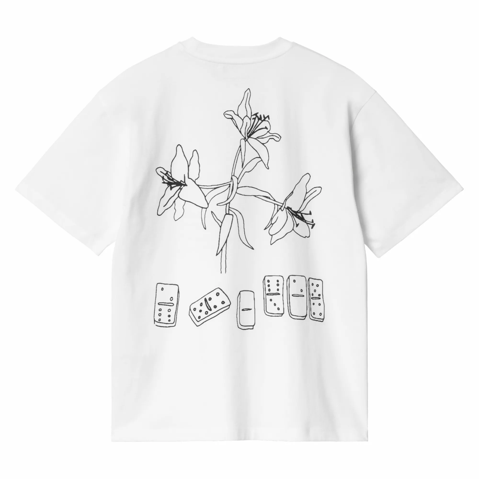 Carhartt WIP T-Shirts>W' S/S Isis Maria Lunch T-S