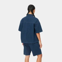 Carhartt WIP Denim>W' S/S Lovilia Shirt
