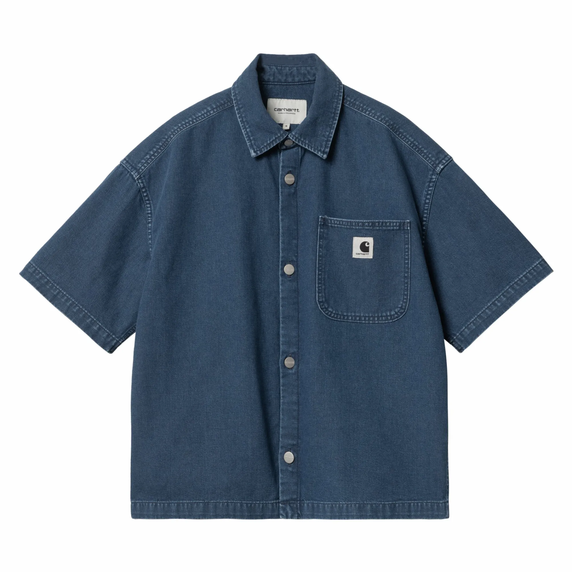 Carhartt WIP Shirts>W' S/S Lovilia Shirt