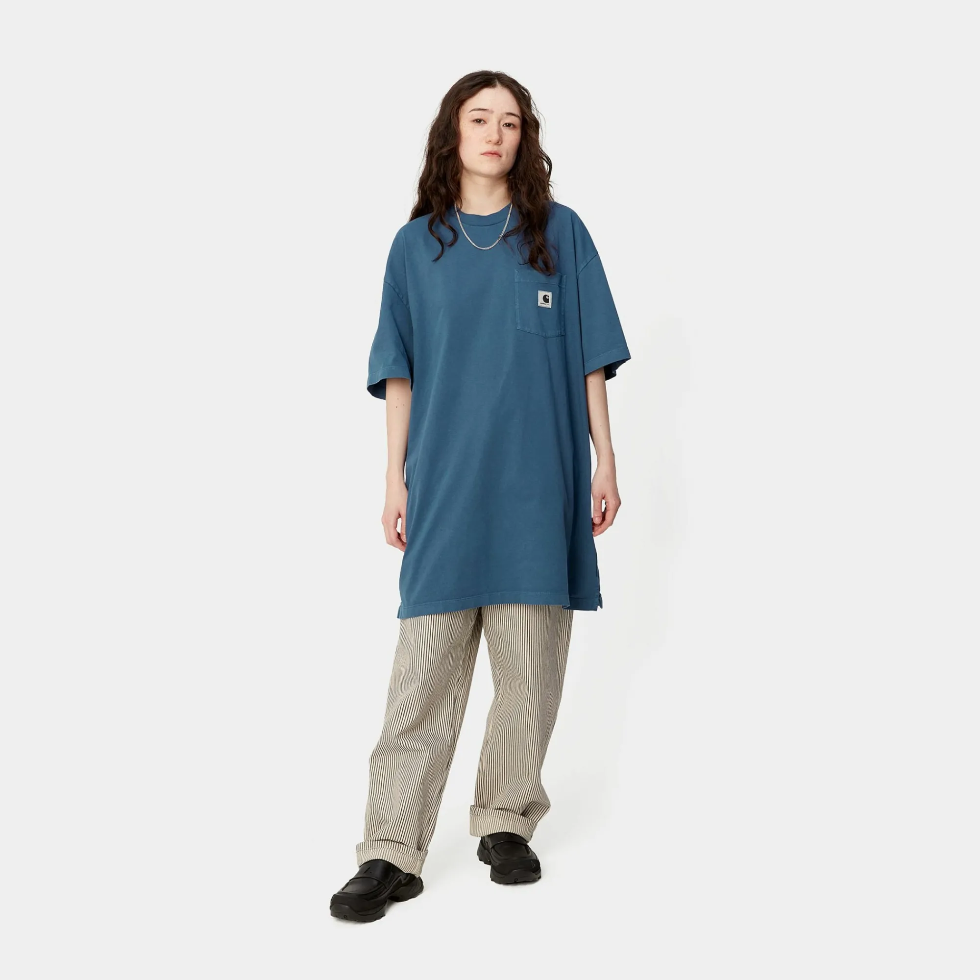 Carhartt WIP T-Shirts>W' S/S Nelson Grand T-Shirt