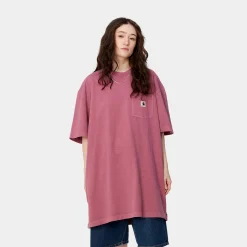 Carhartt WIP T-Shirts>W' S/S Nelson Grand T-Shirt