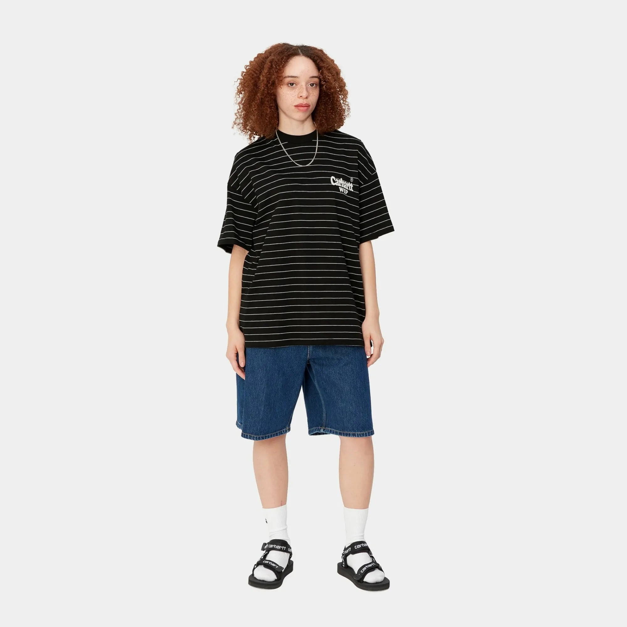 Carhartt WIP T-Shirts>W' S/S Orlean Spree T-Shirt