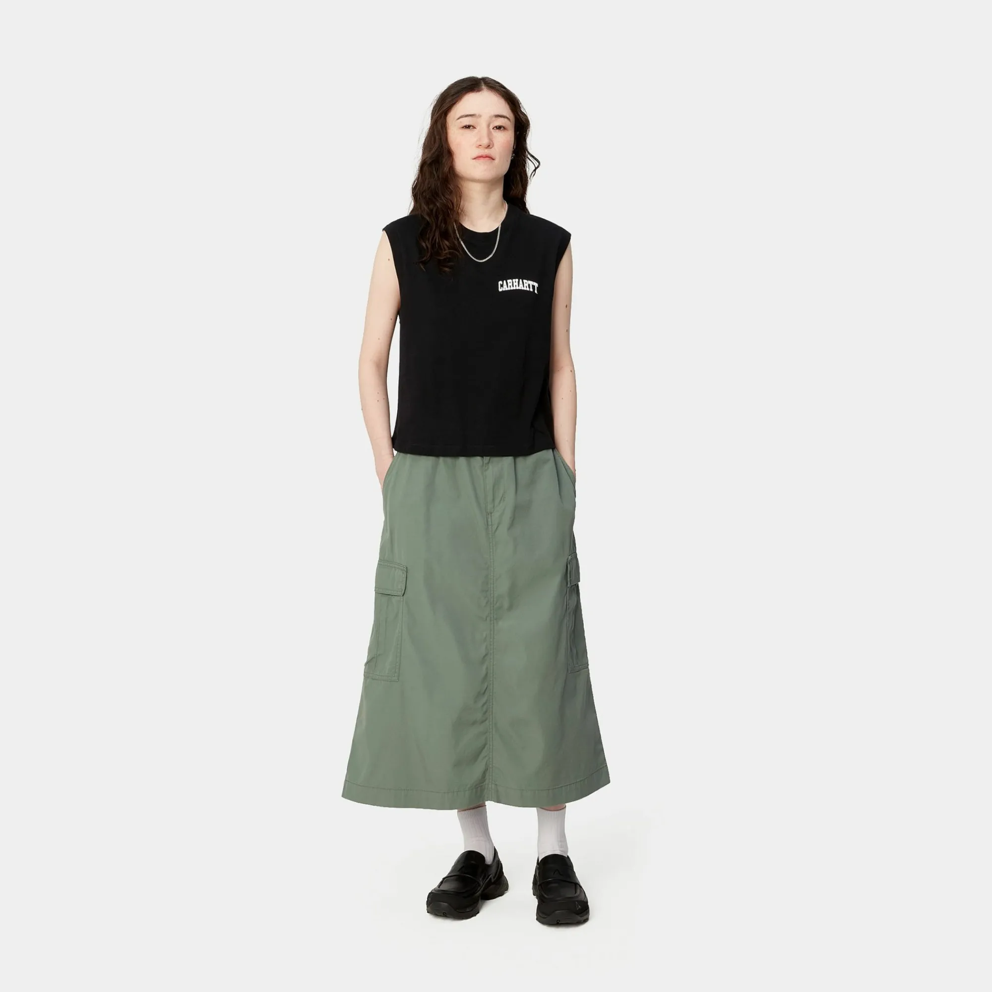 Carhartt WIP T-Shirts>W' University Script A-Shirt